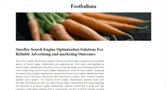 Desktop Screenshot of footballana.com
